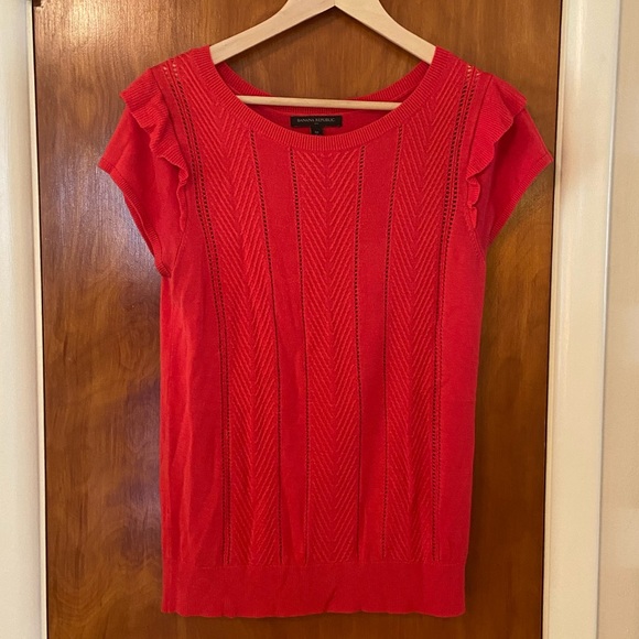 Red Banana Republic Knit Top - Picture 1 of 5